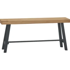 Bankjes*vidaXL Bankje 110 cm massief teakhout