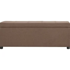 Bankje met opbergvak 116 cm polyester>vidaXL Hot