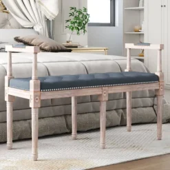 Bankje 110x40x70 cm fluweel>vidaXL Outlet