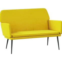Bankje 108x79x79 cm fluweel>vidaXL Hot
