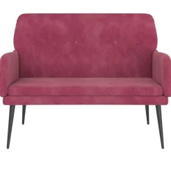 Bankje 108x79x79 cm fluweel><noscript><img width=