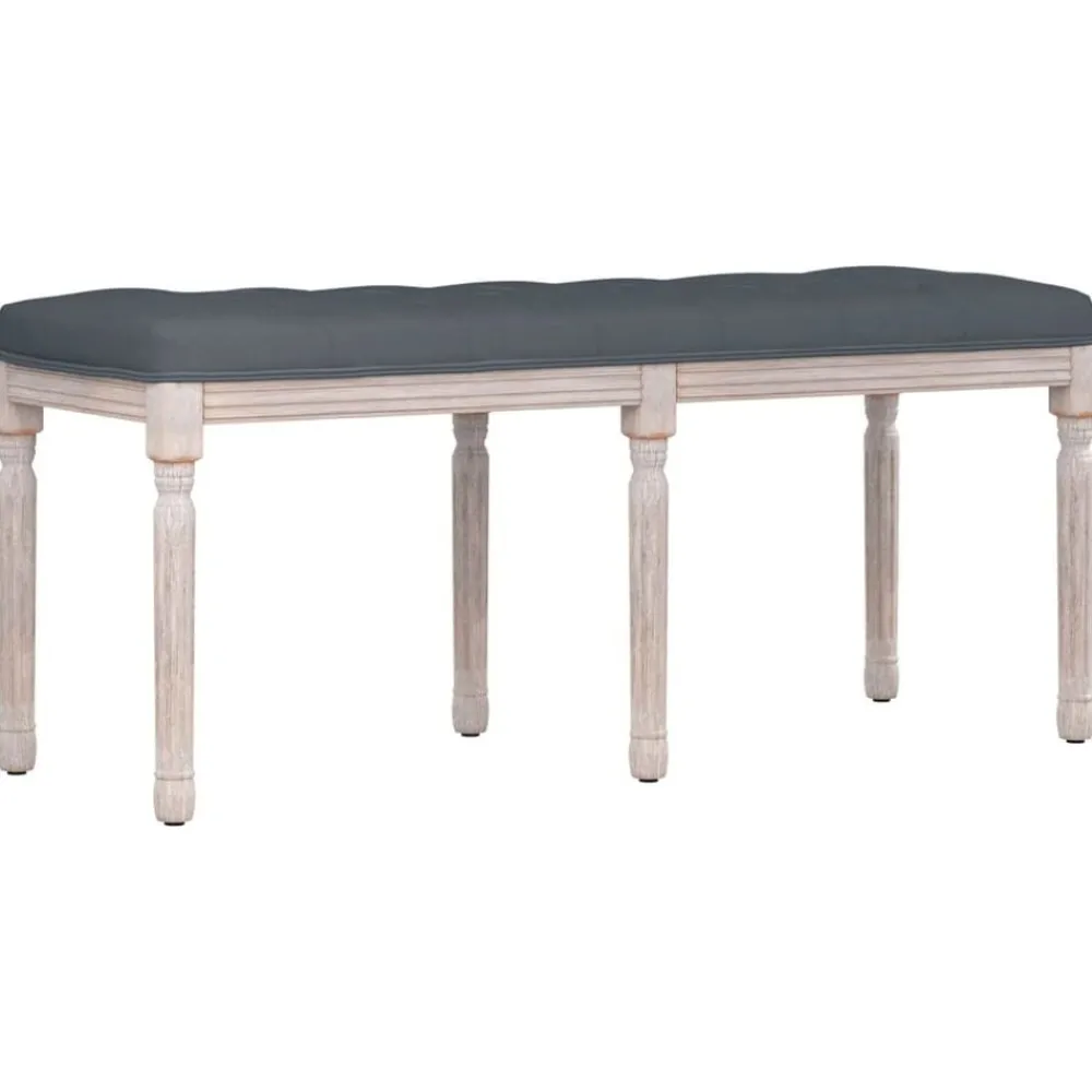 Bankje 110x40x49 cm fluweel>vidaXL Hot