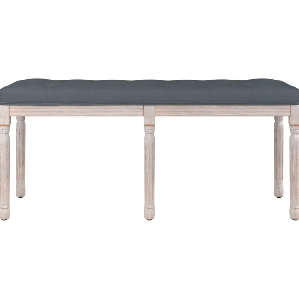 Bankje 110x40x49 cm fluweel>vidaXL Hot