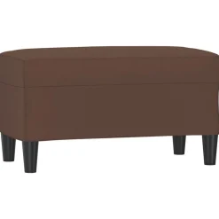 Bankjes*vidaXL Bankje 70x35x41 cm kunstleer Bruin