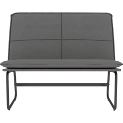 Bankjes*vidaXL Bankje 100x75x76 cm kunstleer Grijs