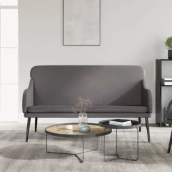 Bankje 110x76x80 cm kunstleer>vidaXL Clearance