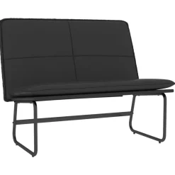 Bankje 100x75x76 cm kunstleer>vidaXL Hot