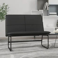 Bankje 100x75x76 cm kunstleer>vidaXL Hot