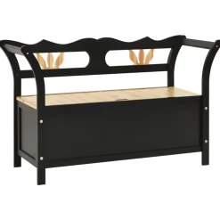 Bankje 107x45x75,5 cm massief vurenhout>vidaXL New