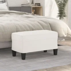 Bankje 70x35x41 cm microvezelstof>vidaXL Best