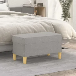 Bankje 70x35x41 cm stof>vidaXL New