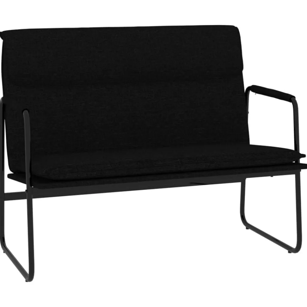 Bankje 100x64x80 cm stof>vidaXL Outlet
