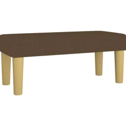 Bankje 70x30x30 cm stof bruin>vidaXL Best