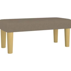 Bankjes*vidaXL Bankje 70x30x30 cm stof Taupe
