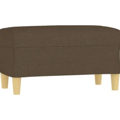 Bankjes*vidaXL Bankje 70x35x41 cm stof Bruin