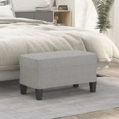 Bankje 70x35x41 cm stof>vidaXL Outlet