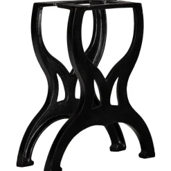 Tafelaccessoires*vidaXL Bankpoten 2 st X-frame gietijzer