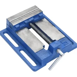 Bankschroef voor kolomboormachine 121 mm gietijzer blauw>vidaXL Discount