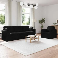 Bankstel 2 pcs 228 x 78 x 80 cm Fluweel>vidaXL Outlet