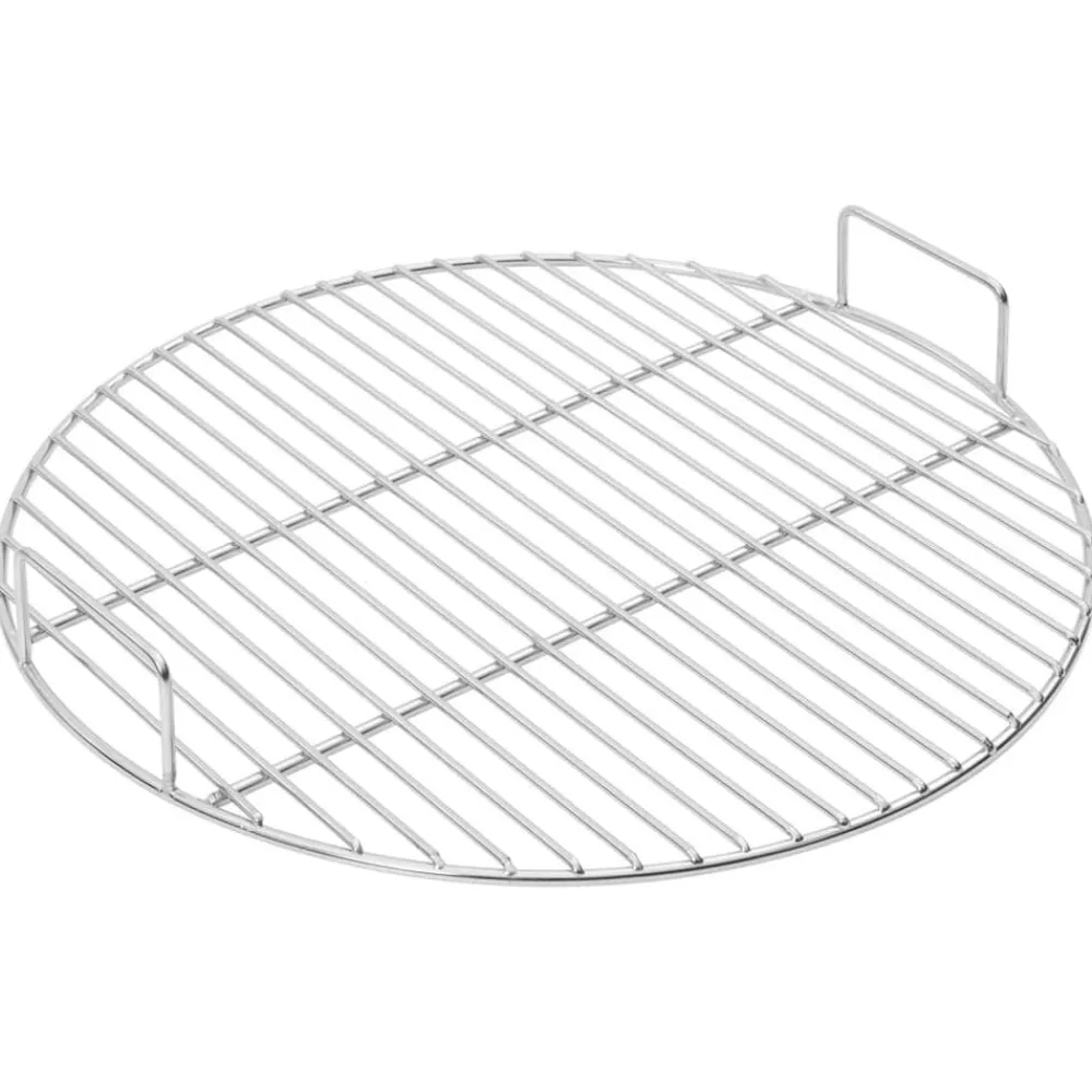 Barbecuerooster met handgrepen rond Ø44,5 cm 304 roestvrijstaal>vidaXL Best