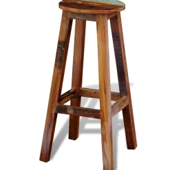 Barkruk massief gerecycled hout><noscript><img width=