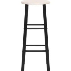 Barkrukken 2 st MDF zwart><noscript><img width=