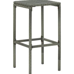 Barkrukken met kussens 2 st poly rattan><noscript><img width=