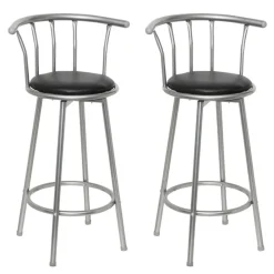Barstoelen 2 st kunstleer>vidaXL Discount