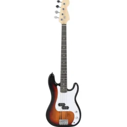 Kunst & Entertainment*vidaXL Basgitaar voor beginners elektrisch met tas 4/4 46