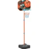Basketbalset draagbaar verstelbaar 109-141 cm>vidaXL Clearance