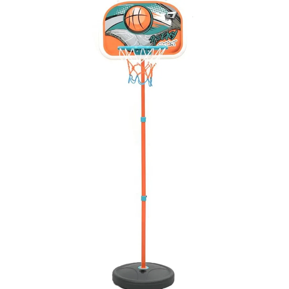 Basketbalset draagbaar verstelbaar 133-160 cm>vidaXL New
