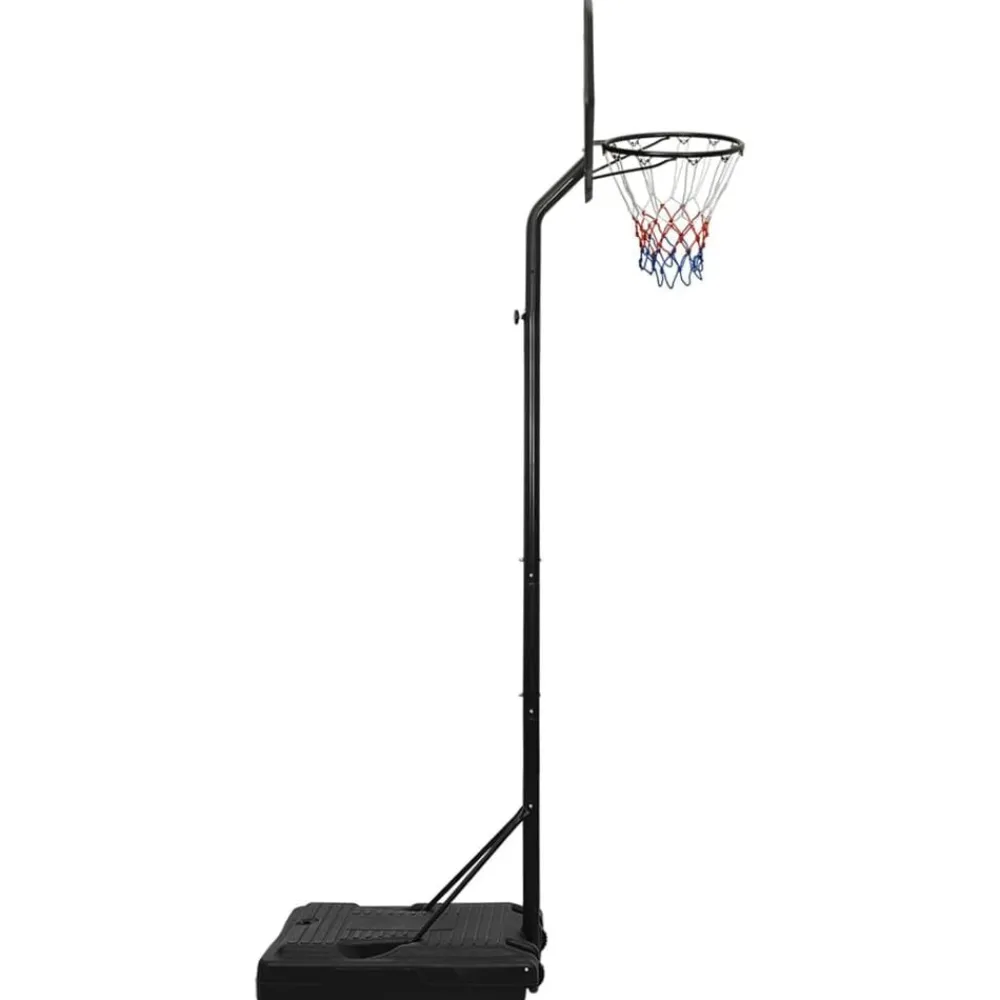 Sport & Spel*vidaXL Basketbalstandaard 282-352 cm polyethyleen Zwart