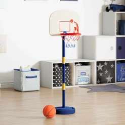 Speelgoed*vidaXL Basketbalstandaard met bal en pomp hoogte verstelbaar 90/121 cm