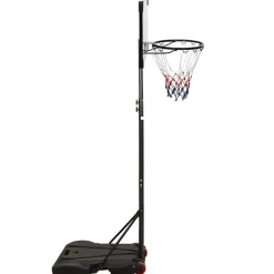 Basketbalstandaard 216-250 cm polycarbonaat transparant><noscript><img width=