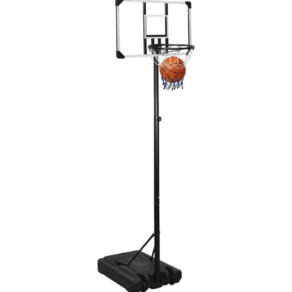 Sport & Spel*vidaXL Basketbalstandaard 235-305 cm polycarbonaat transparant