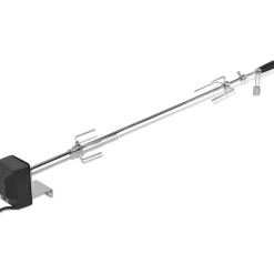 Keuken & Eetkamer*vidaXL BBQ Draaispit met motor staal 1200 mm