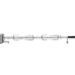 Keuken & Eetkamer*vidaXL BBQ Draaispit met motor staal 1000 mm