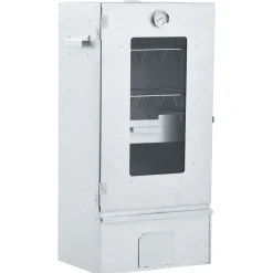 Keuken & Eetkamer*vidaXL BBQ-rookoven met 1 kg houtsnippers 44,5x29x83 cm