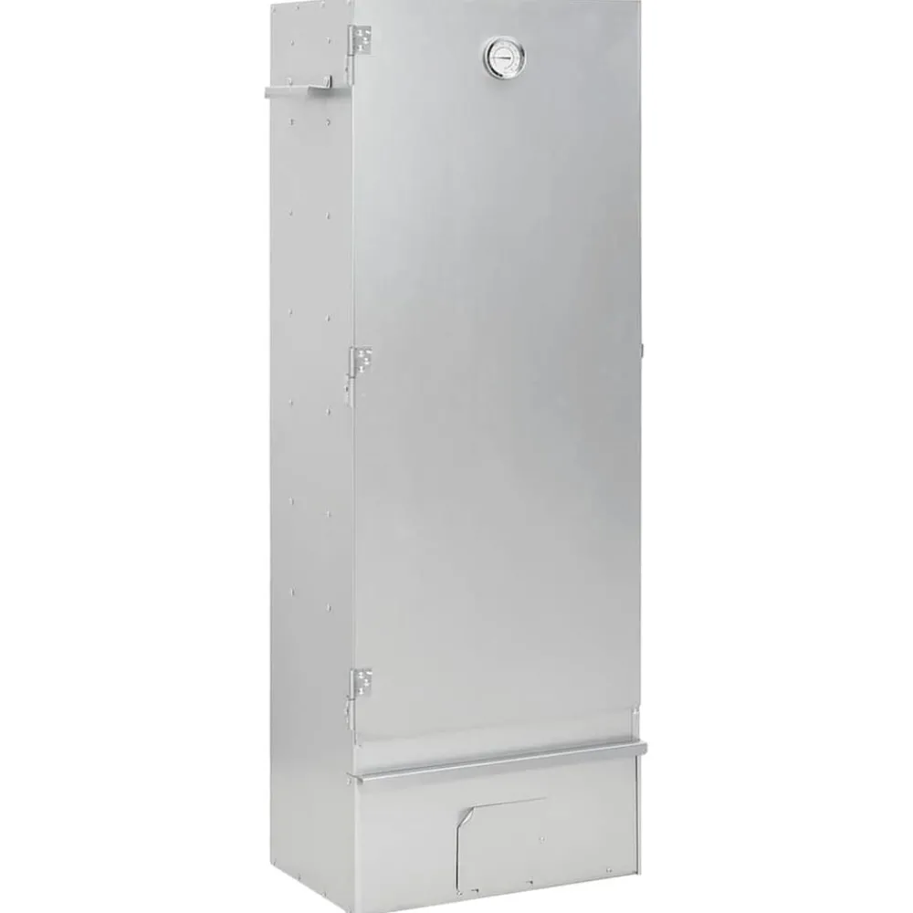 Keuken & Eetkamer*vidaXL BBQ-rookoven met koude rookgenerator gegalvaniseerd staal
