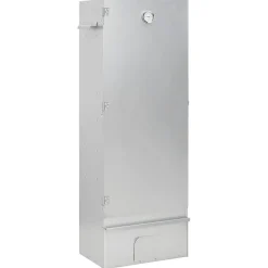 Keuken & Eetkamer*vidaXL BBQ-rookoven met koude rookgenerator gegalvaniseerd staal
