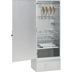 BBQ-rookoven met koude rookgenerator gegalvaniseerd staal>vidaXL Online