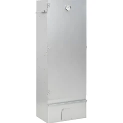 Keuken & Eetkamer*vidaXL BBQ-rookoven met koude rookgenerator gegalvaniseerd staal