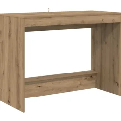 Kantoormeubelen*vidaXL Bed Bureau Artisan Eiken 100 x 45 x 75 cm Bewerkt hout artisanaal eikenkleurig