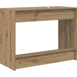 Kantoormeubelen*vidaXL Bed Bureau Artisan Eiken 100 x 45 x 75 cm Bewerkt hout artisanaal eikenkleurig