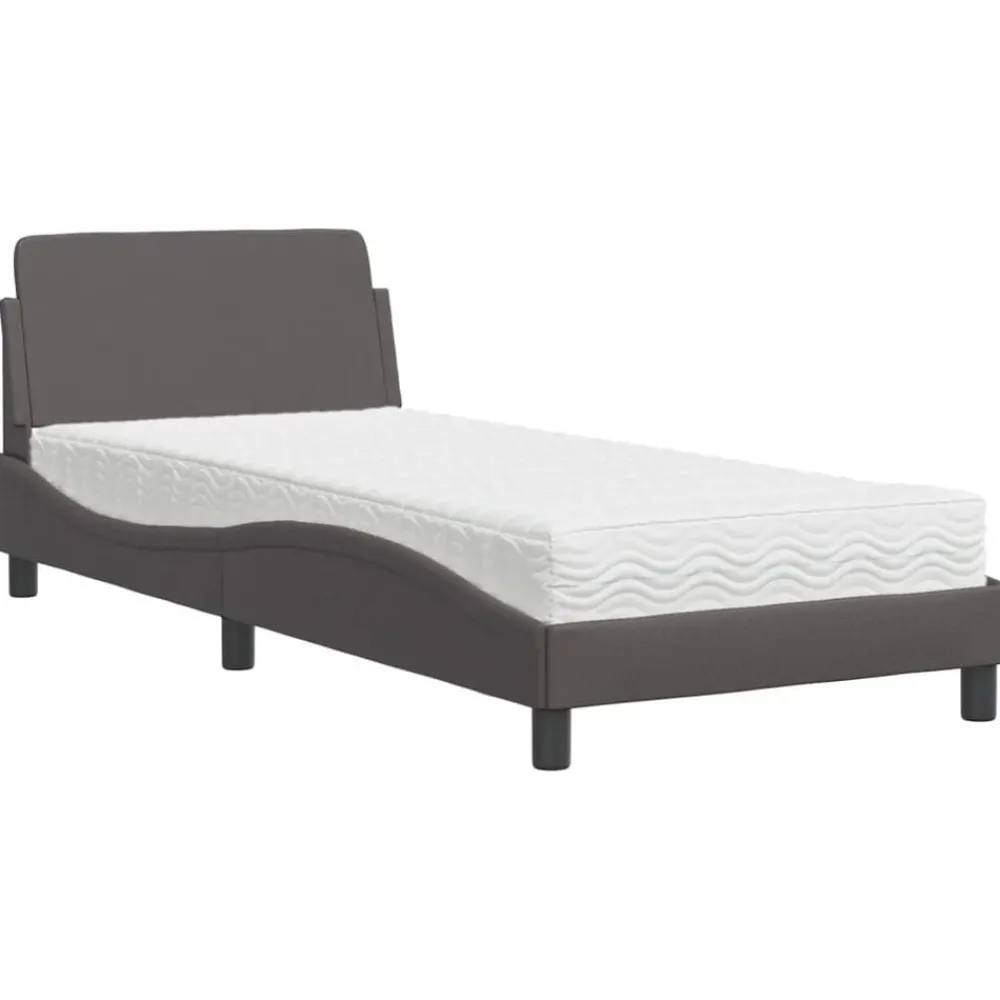 Bed met matras "Dover" kunstleer 80x200 cm>vidaXL Discount