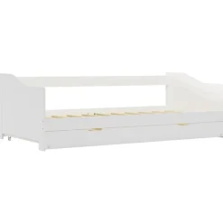 Bedbank uittrekbaar grenenhout 90x200 cm><noscript><img width=