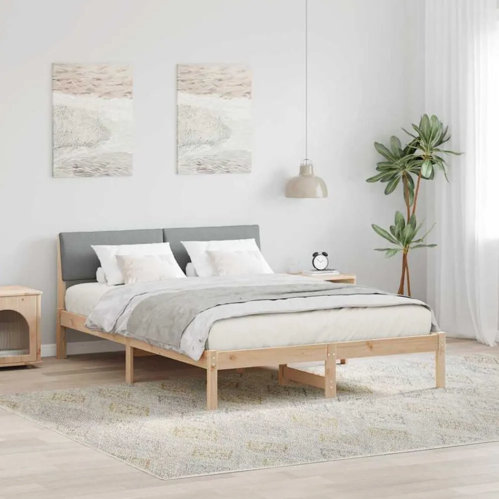 Bedframe 160 x 200 cm Massief grenenhout>vidaXL Discount
