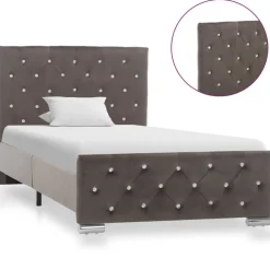 Bedframe fluweel 90x200 cm><noscript><img width=