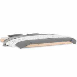 Bedframe massief grenenhout 200x200 cm>vidaXL Discount