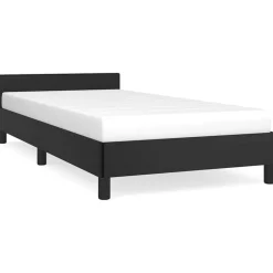 Bedframe met hoofdeinde zonder matras 80x200 cm>vidaXL Hot